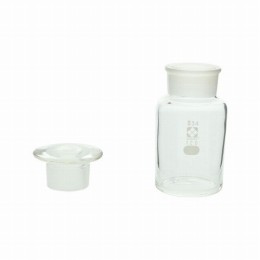 共通摺合わせ広口試薬瓶白色120ml