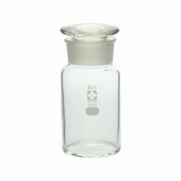 共通摺合わせ広口試薬瓶白色250ml