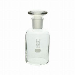 共通摺合わせ細口試薬瓶白色120ml