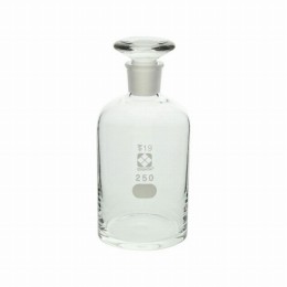 共通摺合わせ細口試薬瓶白色250ml