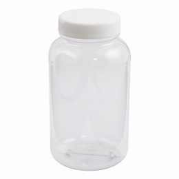 クリア広口瓶(透明エンビ製)　500mL