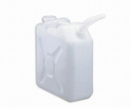 角型瓶　白　(ノズル付)20L