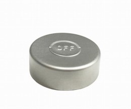 バイアル瓶用ゴム栓　アルミキャップ