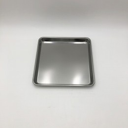 ステン正方皿(SUS430製)K-1