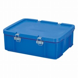 パチン錠付コンテナー　20H型　青