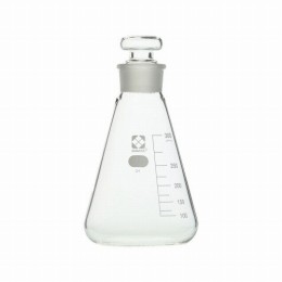 共栓三角フラスコ(目安目盛付き) 300mL