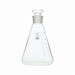 共栓三角フラスコ(目安目盛付き) 1000mL