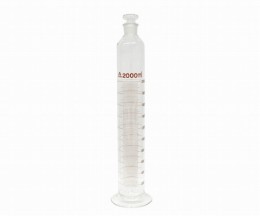 有栓メスシリンダー　2000ml