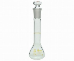 メスフラスコ　白　5mL　スーパーグレード　JCSS校正付