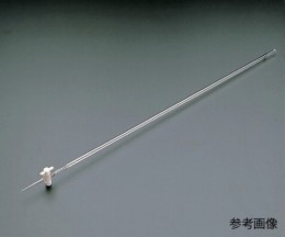 活栓付ビュレット硬質ガラス製　白10ml