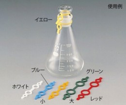 シリコンカラーバンド　大　レッド　10入