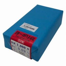 ポリ袋　0.03mm厚100×200千枚