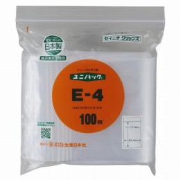 ユニパック　E-4　100枚入