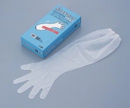 ポリエチロング手袋M　860　30枚入