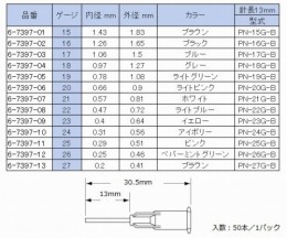 プラニードルPN-24　GB　50個