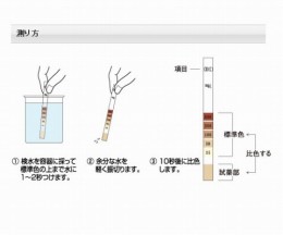 次亜塩素酸試験紙　高濃度用　50枚