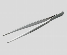 ピンセット　小波無鈎　130mm