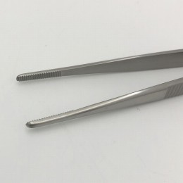 ピンセット　小波無鈎　150mm