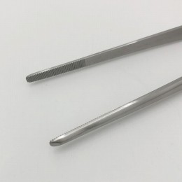ピンセット(小波)無鈎　230mm