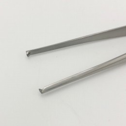 ピンセット(小波)有鈎　180mm