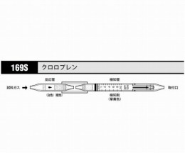 ガス検知管　クロロプレン　169S　5本