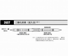 ガス検知管　炭酸ガス　26ST　10本