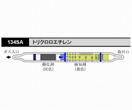ガス検知管　トリクロロエチレン134SA