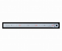 13013　直尺　シルバー　30cm