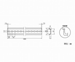 IXDA-100　DINレール