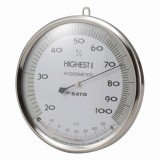 ハイエストI型湿度計温度計付　150mm