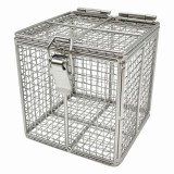 フタ付バスケット　小