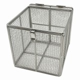 フタ付バスケット　大