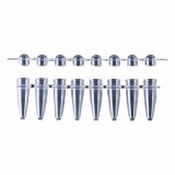 PCRチューブ02mL8連円蓋　120本