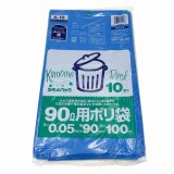 ゴミ袋　大900X1000ブルー10枚入