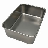 ステンレス深型組バット　5号