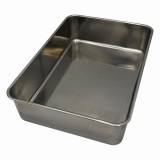 ステンレス深型組バット　10号