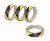 ESDPETラインテープN25黄黒十巻