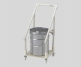 廃液回収トレーワゴンペール缶2ヶ用
