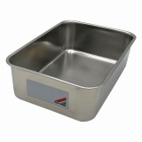 メモ付きステン深型バット　5号
