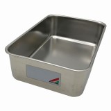 メモ付きステン深型バット　6号