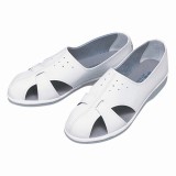 静電シューズ　P-01N　白　XL