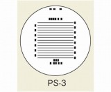 スケールルーペ目盛板7X用　PS-3