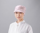 APクリーンルームキャップSCP　桃