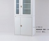 耐震薬品庫(薄型)SW900Gガラス窓付