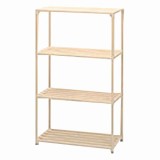 ポールシェルフ　900mm4段