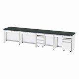 サイド実験台　HTI-3675　本体シロ