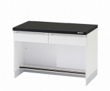 サイド実験台　SYA-1275　本体シロ