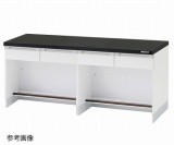 サイド実験台　SYA-2475　本体シロ