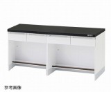 サイド実験台　SYA-3075　本体シロ