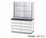 薬品器具戸棚　YEB-1875　本体シロ